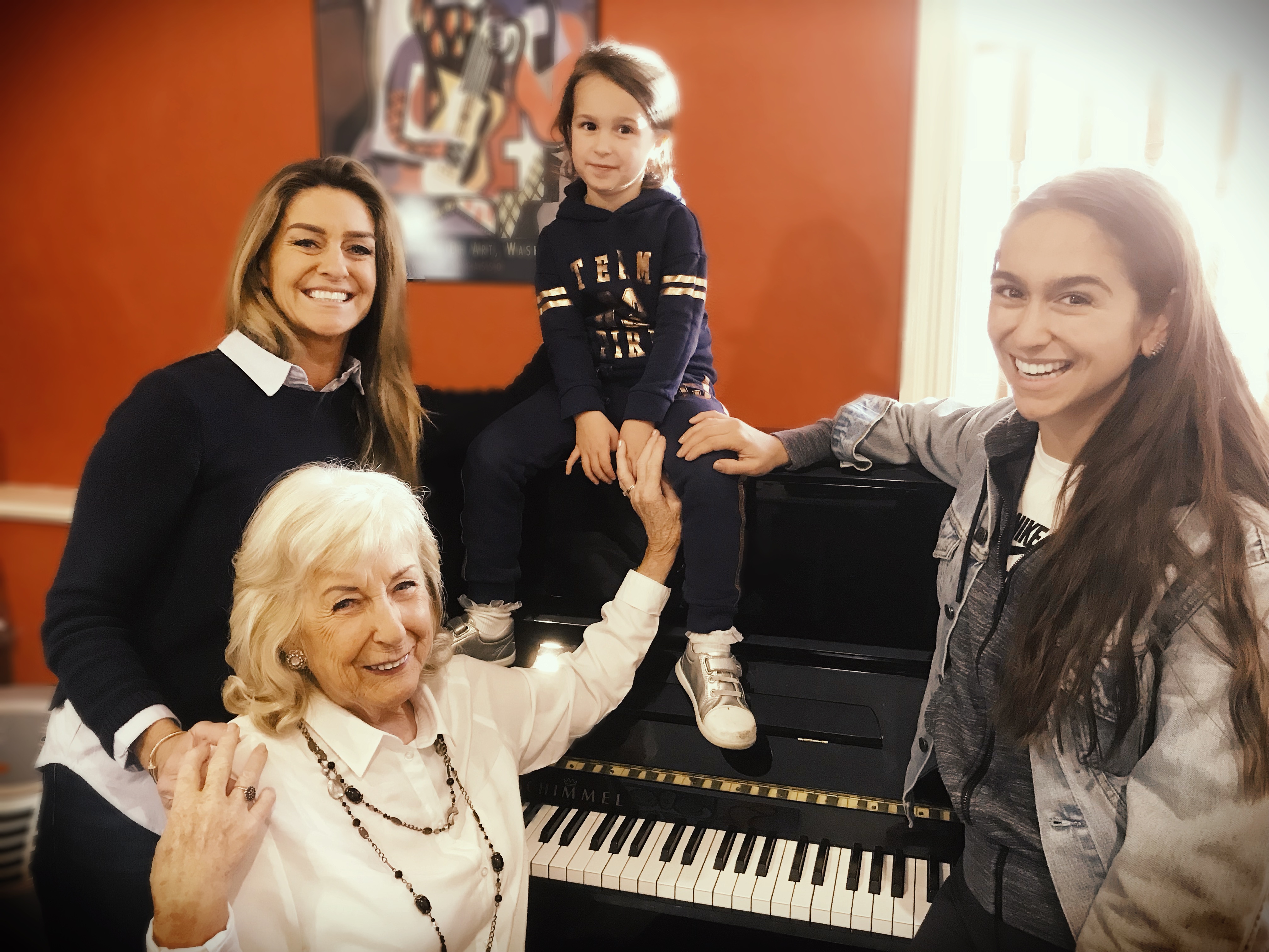 Four generations of music – a family affair!